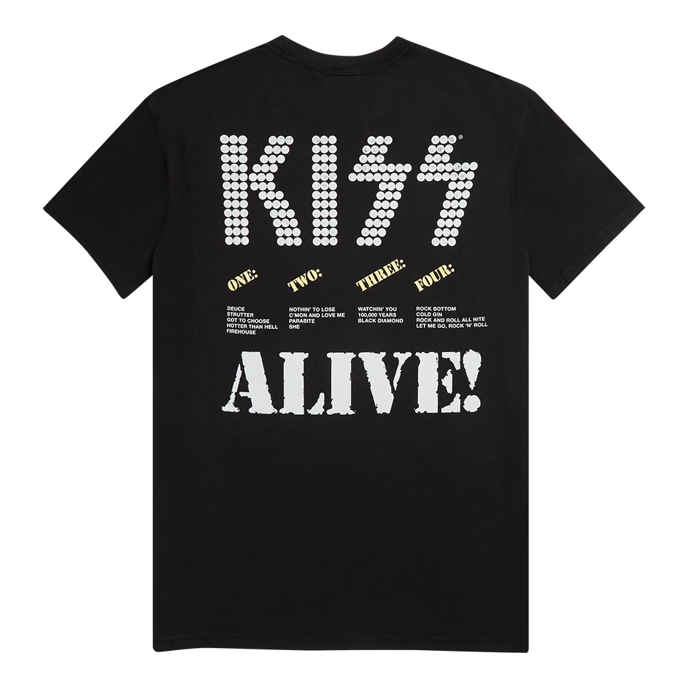 Alive! 50th Anniversary Super Deluxe 4CD + Blu-ray Audio + ALIVE! Track List T-Shirt - Image 3