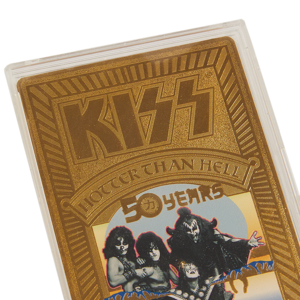 Hotter Than Hell 50th Commemorative Gold Plated Trading Card - Image 6